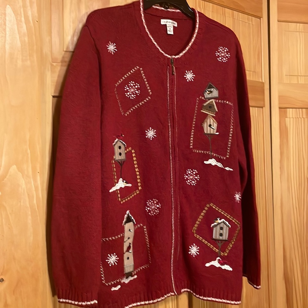 Red Holiday sweater
